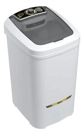 Lavarropas Semiautomático Steelhome 20.5kg Carga Superior 9 Programas Sh-lsa20b