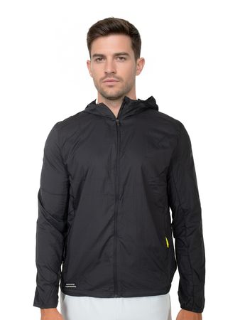 Campera Saucony Peregrine Packaway II Hombre Running Negro