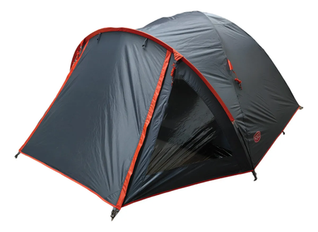 Carpa Domo Doble Techo Foco 4 Personas 210cm X 240cm X 125cm Con Vestibulo