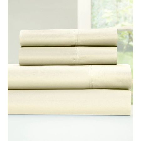 Juego de sabanas Cannon Full - 200 hilos  Ivory