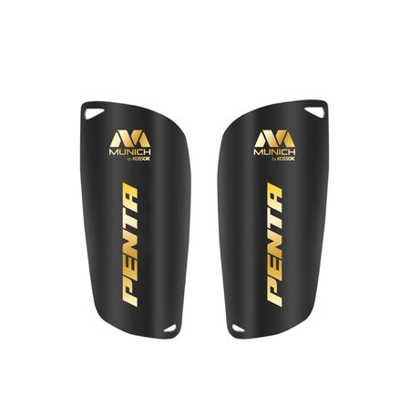 Canilleras Munich Futbol Penta Resistente Alto Impacto Negro S