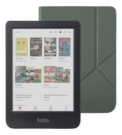 Kobo Clara Colour Verde 16gb E-reader 6  Resistente Verde