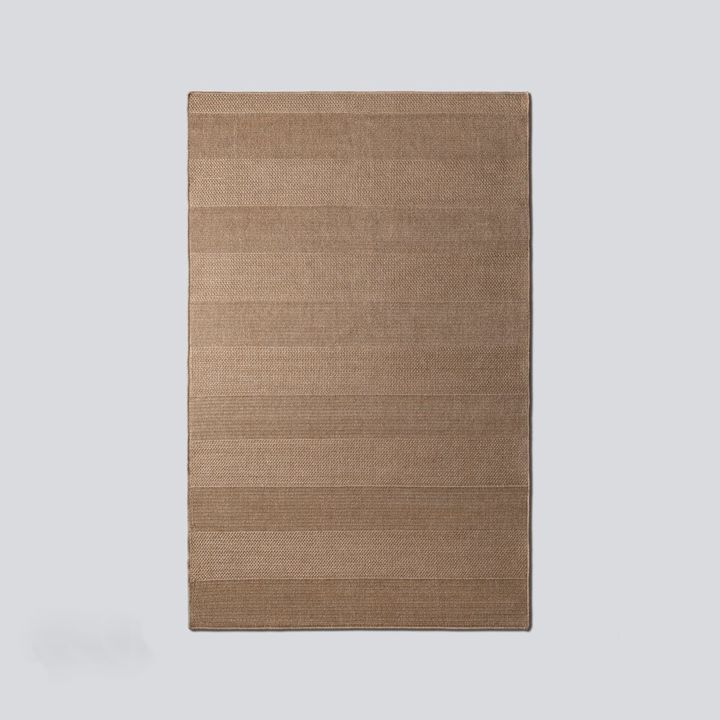Alfombra simil Yute Brown - 300x400 cm - Vista 1