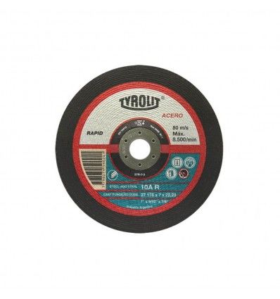Disco centro deprimido 10AR 178x7.0x22.23 Tyrolit
