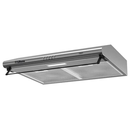 Purificador de Aire Liliana 60cm 1 Motor Filtro Lavable 3 velocidades Inoxidable KP991
