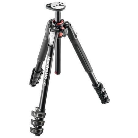Manfrotto MT190XPRO4. Trípode de aluminio. Compacto, versátil y preciso