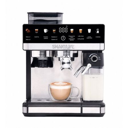 Cafetera Smartlife Expreso Digital con Molinillo Automático SL-ECGDM5750
