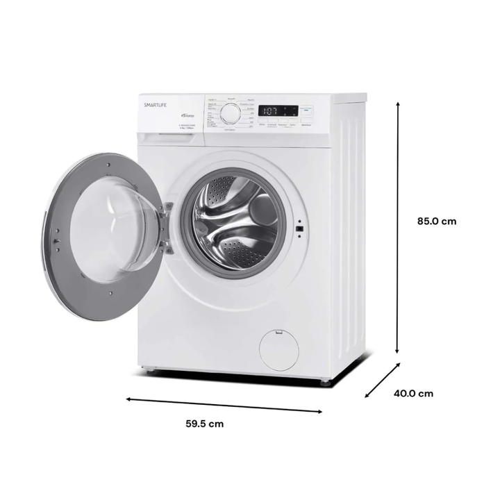 LAVARROPAS SMARTLIFE FRONTAL SLIM BCO 6.5 KG INVERTER SL-WM26I0651200 - Vista 3