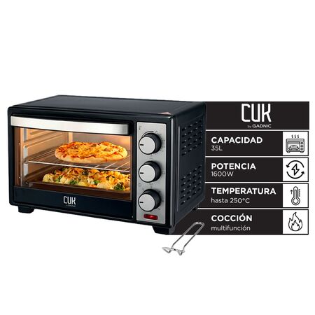 Horno Eléctrico Cuk by Gadnic 35L 1600W Multifunción