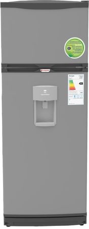Heladera CONQUEROR 329 Litros Con Dispenser 2F-1600Pda Plata