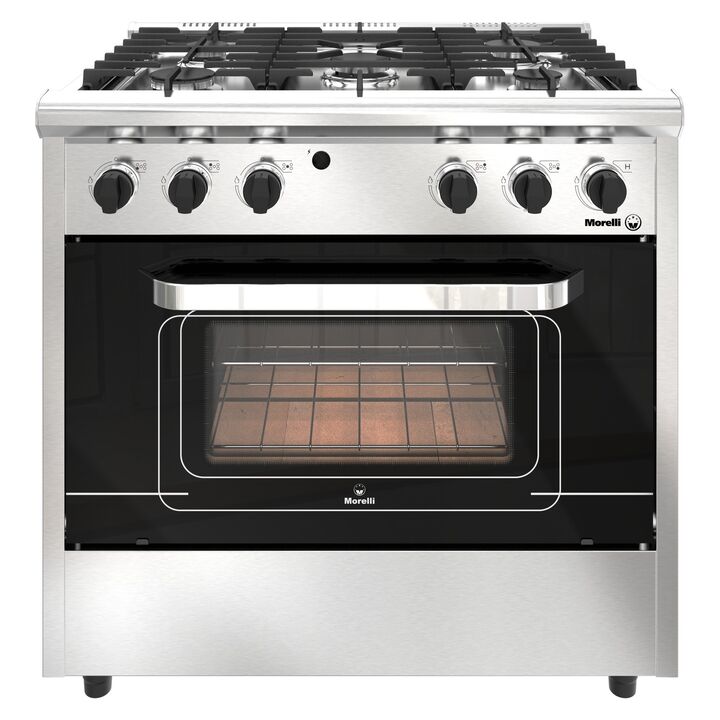 Cocina Semi Industrial Morelli Forza 900 P/Vidrio - Vista 1
