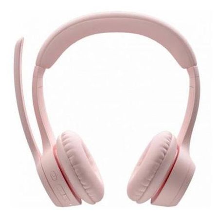 Headset Logitech Zone 300 Rosa Inalámbrico 2.4GHz Bluetooth