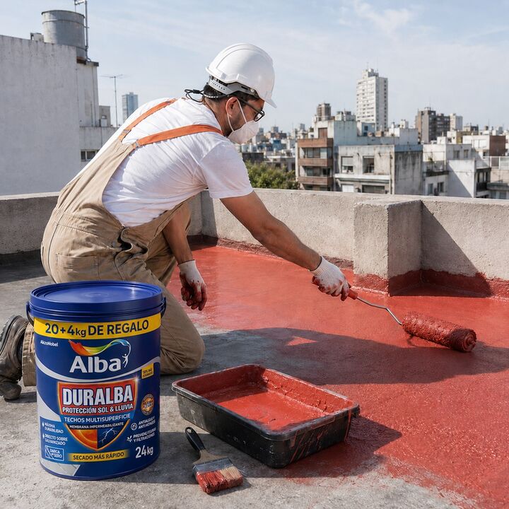 Duralba Techos Multisuperficie 24 kg - Vista 8