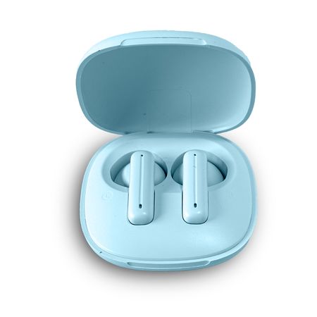 Auriculares Inalambricos Dekkin Tws Flat Bt 5.3 Light Blue