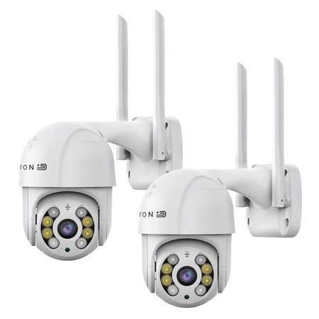 COMBO: X2 Camara de Seguridad Dalton Domo Exterior Wifi FHD 3MP DA-CAM04