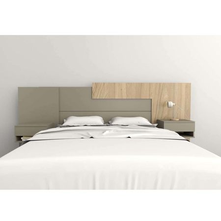 Respaldo Funcional Extensible Tables Cod: 6447 Olmo Finlandes-Gris