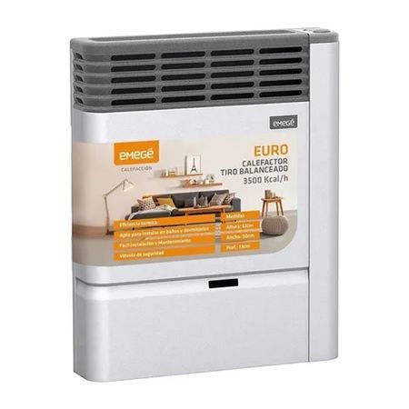 Calefactor Emege Euro 2135U TBU 3500 Multigas