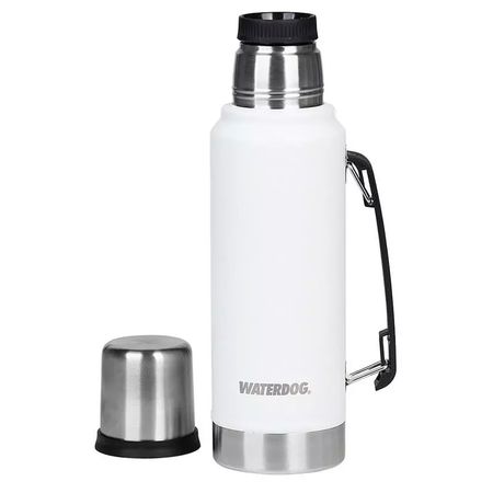 Termo Acero Inox 1 Lt Blanco Waterdog-OMBU1000WH