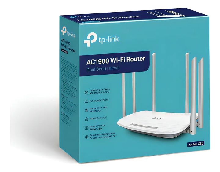 Router Tp-link Archer C86 Ac1900 Doble Banda - Vista 3