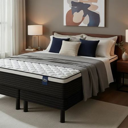 Sommier Y Colchón King (180x200) Serta Detroit Euro Resortes