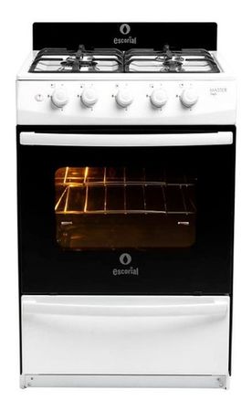 Cocina Escorial Master Style 4 Hornallas Multigas Bisagra