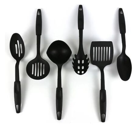 Set de 6 utensilios de cocina termorresistentes