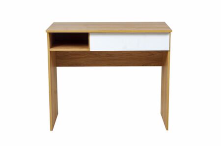 ESCRITORIO MESINA RICCHEZZE 0.90 1C 1E S/M HICKORY / BCO TX (34703689)