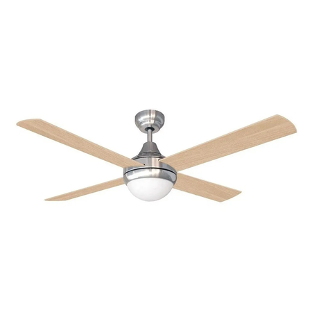 Ventilador De Techo De Madera Con Luz Liliana Vthm314