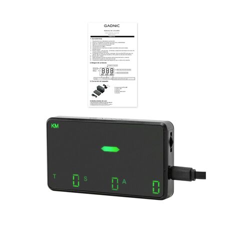 Velocimetro Auto Gadnic Digital Gps Reloj Tablero