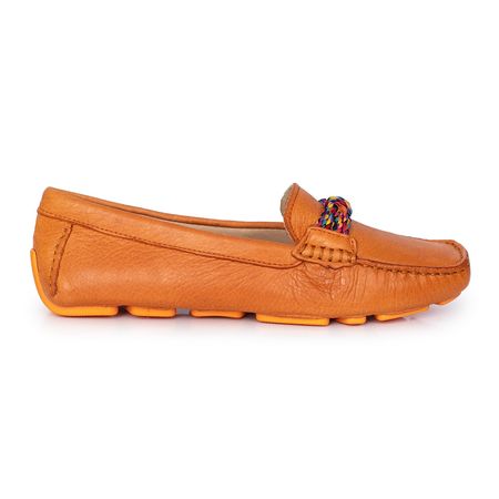 MOCASIN FOSTER NARANJA