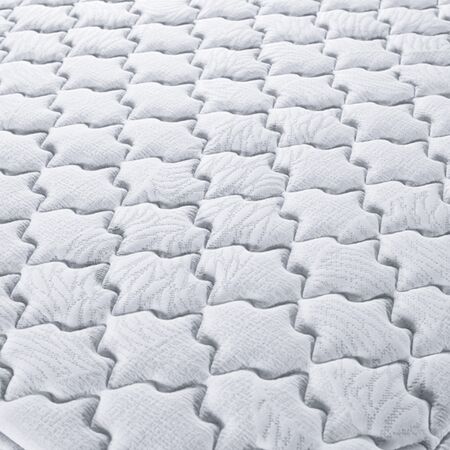 Colchon y Sommier Serta Indiana King Size 180x200x24cm Resortes Bonnell y Espuma Firme