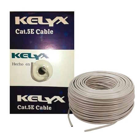 Cable UTP Kelix Rollo 305 mts Cat 5E Interior