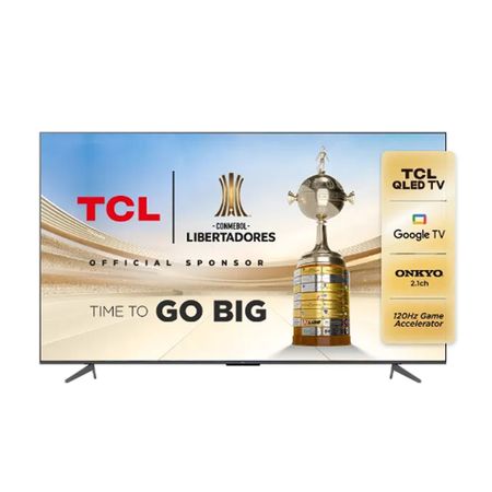 Smart TV QLed 55" 4K Ultra HD Tcl Con Google Tv 55c655
