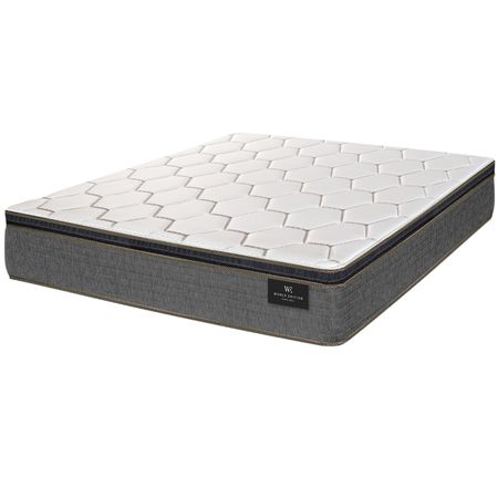 Colchon King Koil Finesse 2 Plazas 130x190x27 de Resortes LFK + Pillow de Espuma