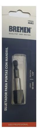 Sujetador de Puntas Bremen para Atornillador 60mm
