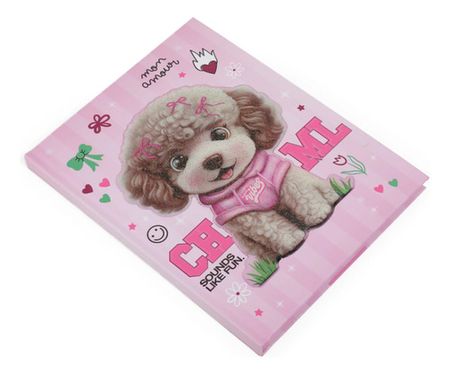 Chimola Cuaderno A5 Poodle St13 Rosa