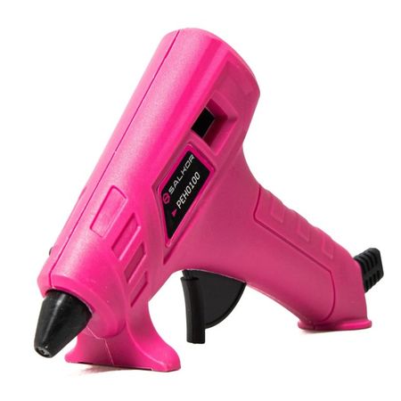 PISTOLA ENCOLADORA SALKOR ROSA- 7MM 10W- (PEHR0100)