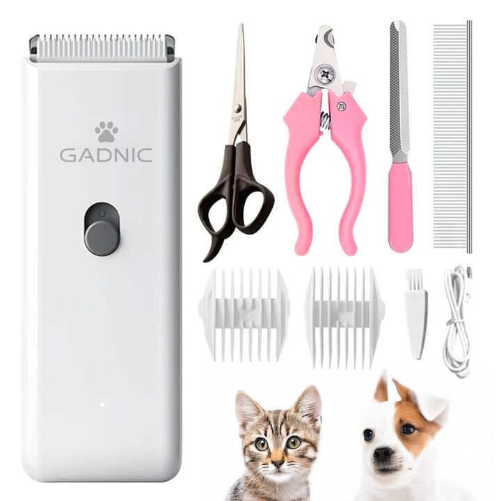 Maquina Para Rasurar Perros Gatos Gadnic + Accesorios de Aseo - Vista 1