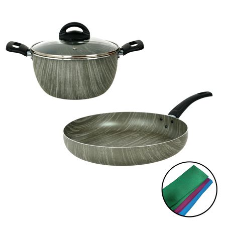 Bateria de Cocina 2 mm Cacerola Sarten Aston Terra 