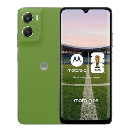 Celular Motorola Moto G06 4GB 128GB Verde NFC