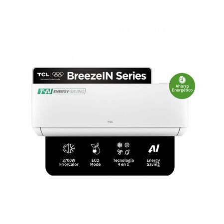 Aire Acondicionado Split Inverter TCL 3700FCSD Frio/Calor