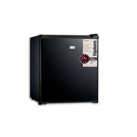 Frigobar Vondom Negro 46 L Con Motor Compresor Refrigerador