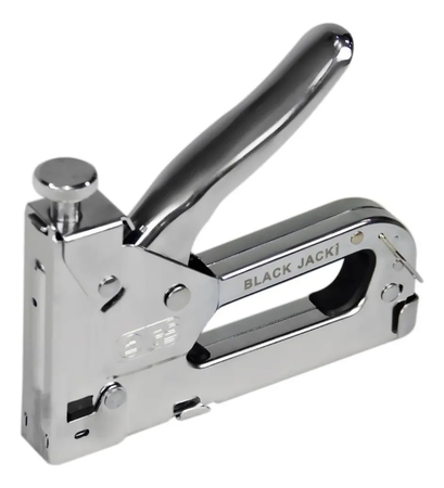 Engrapadora Metalica 3 En 1 Black Jack Bji655 Maletin Grapas