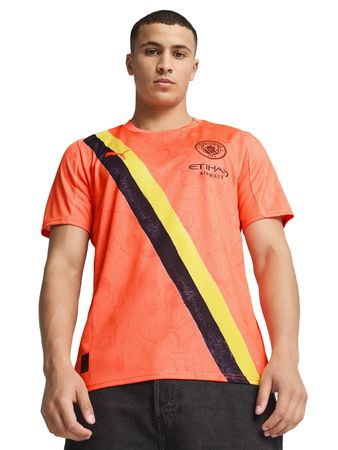 Camiseta Puma Kidsuper x Manchester City Hombre Fútbol Naranja