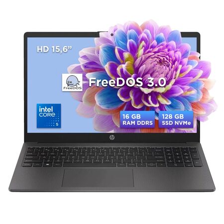 Notebook Hp 15.6 250 G10 Core I5 120u 16gb ddr5 Ssd 512gb