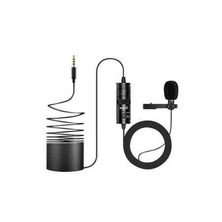 MICRÓFONO NISUTA CORBATERO 3.5MM (C:NEGRO NSMIC260C)