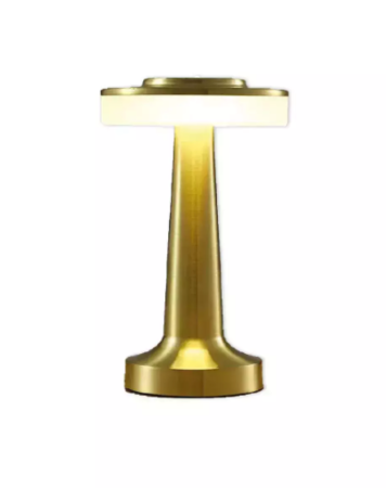 Lampara Velador Tactil led recargable luz calida fria neutra