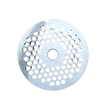 Disco Picadora Carne Acero Inox Fineschi Nº32 Diámetro 6 Cm Plateado