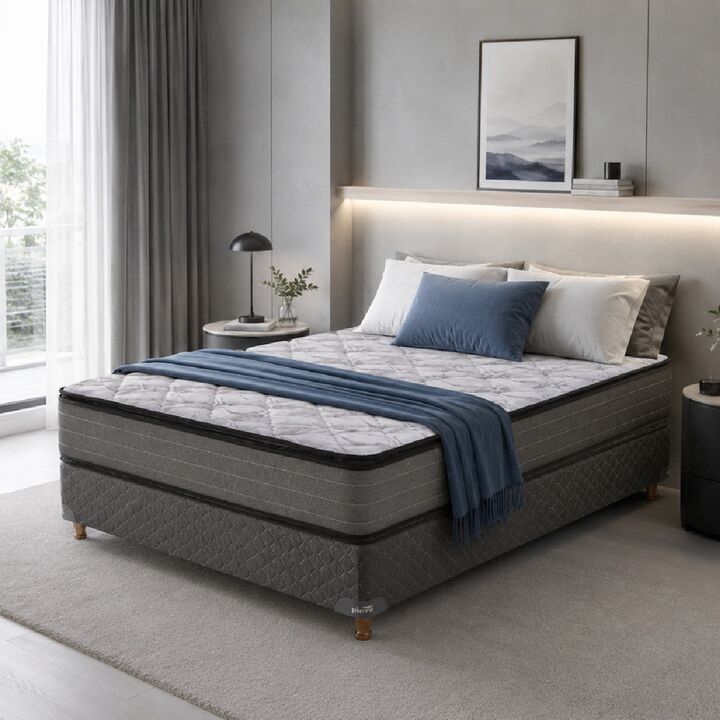 Sommier Y Colchon Piero Nova 190X80X25 Espuma Alta Densidad - Vista 4