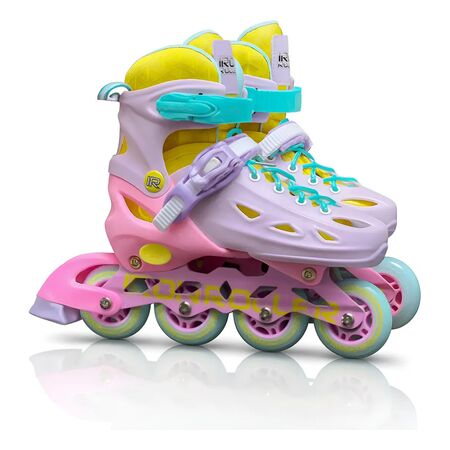 Roller Kossok Profesional Florida Extensibles Slalom LILA-ROSA-TURQUESA L (38-41) 70mm